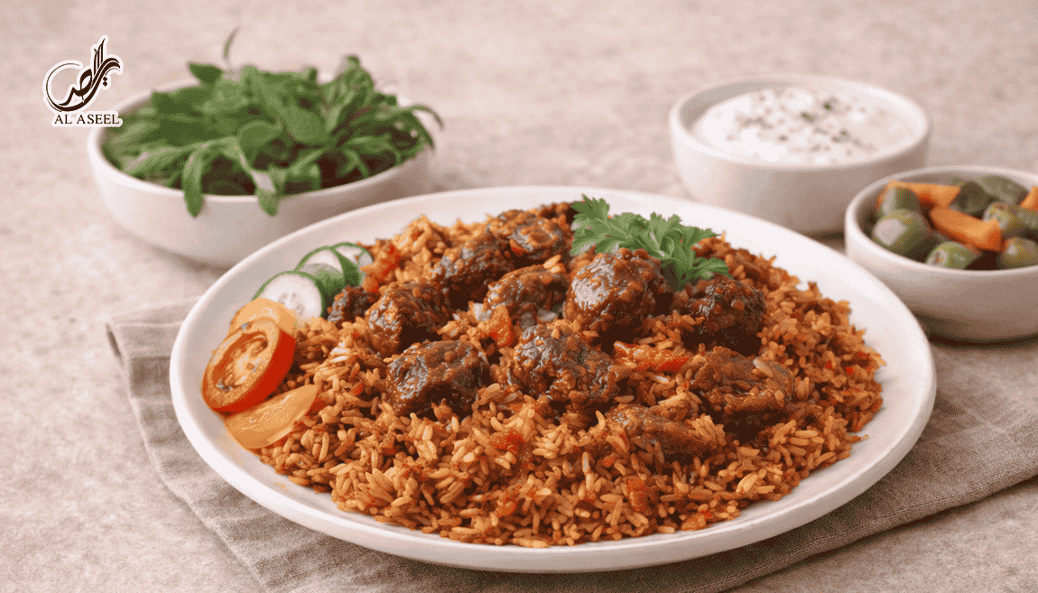 سرو مچبوس لحم