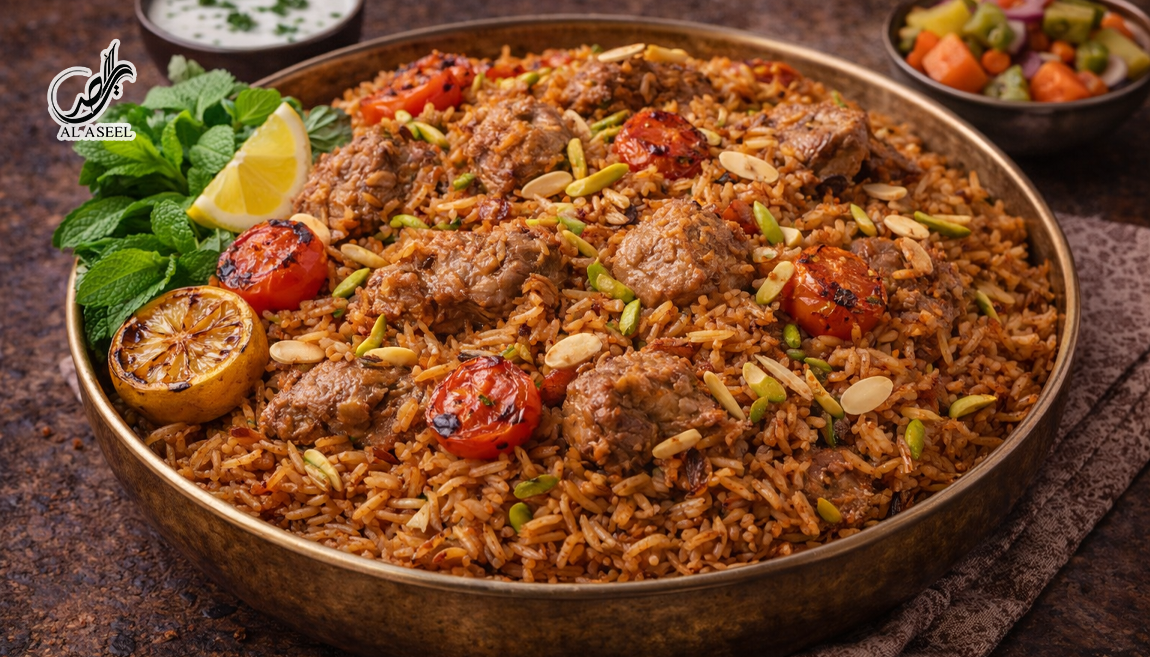 تزئین و سرو مچبوس (مجبوس )بوشهری