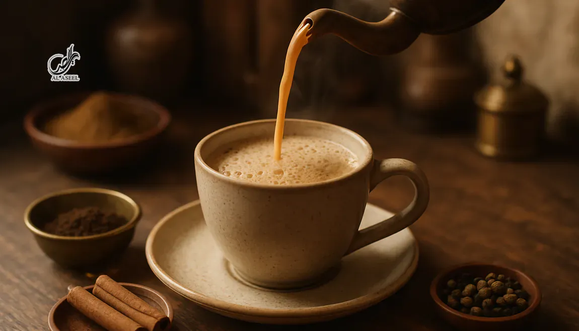 چای کرک سرد با یخ